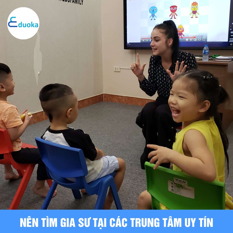 Nên Tìm Gia Sư Tại Các Trung Tâm Uy Tín
