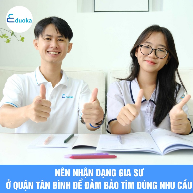 Nên nhận dạng gia sư ở quận tân bình để đảm bảo tìm đúng nhu cầu