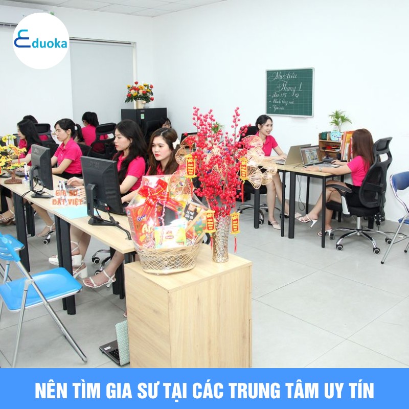 Nên Tìm Gia Sư Tại Các Trung Tâm Uy Tín