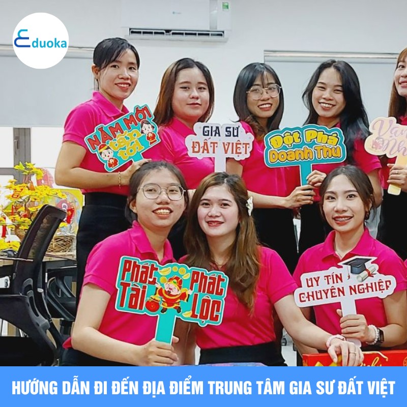 Hướng dẫn đi đến địa điểm Trung tâm Gia sư Đất Việt