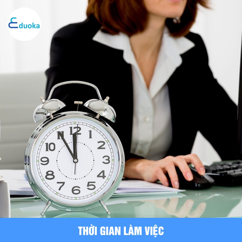Thời gian làm việc tại gia sư đất việt