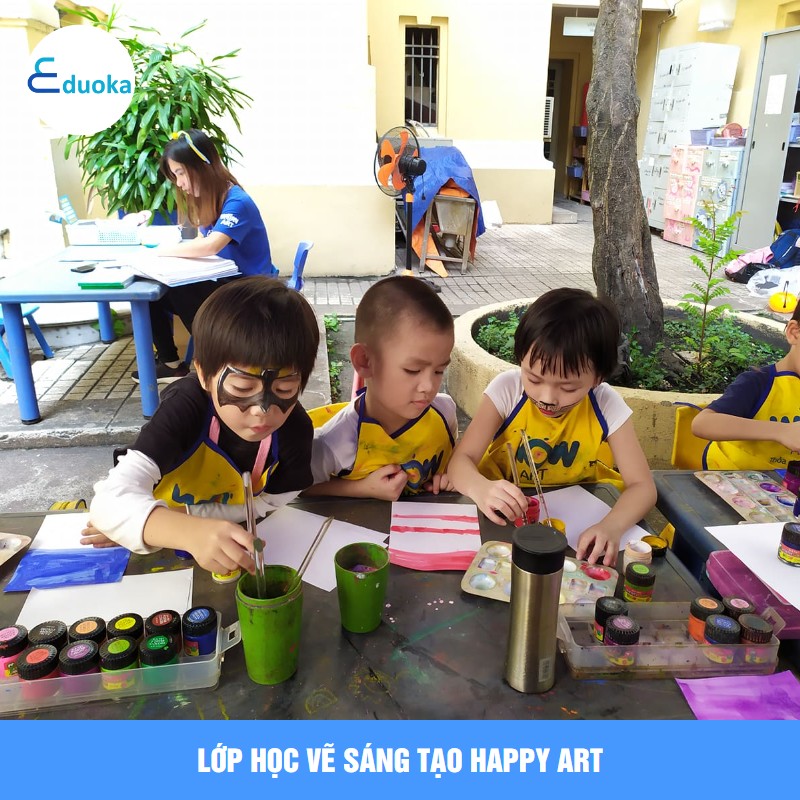 Lớp học vẽ sáng tạo Happy Art