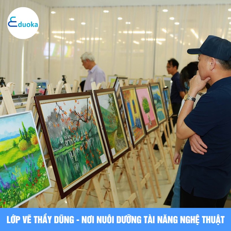 Lớp Vẽ Thầy Dũng - Nơi Nuôi Dưỡng Tài Năng Nghệ Thuật