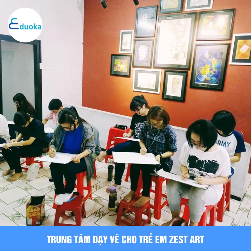 Trung tâm dạy vẽ cho trẻ em Zest Art