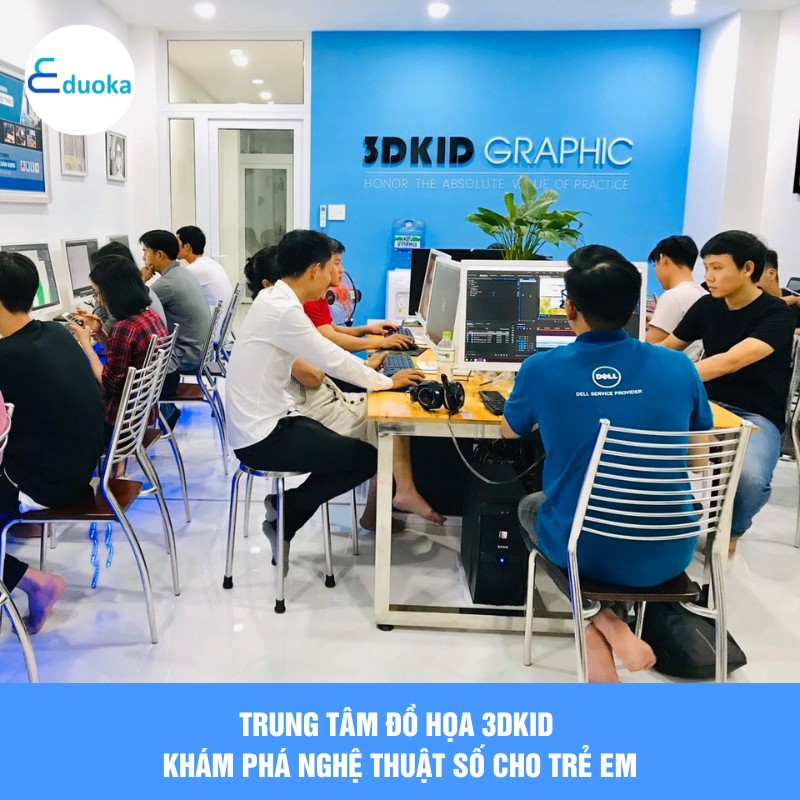 Trung tâm Đồ họa 3DKID - Khám phá nghệ thuật số cho trẻ em