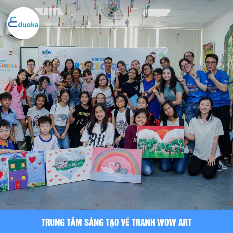 Trung tâm sáng tạo vẽ tranh Wow Art