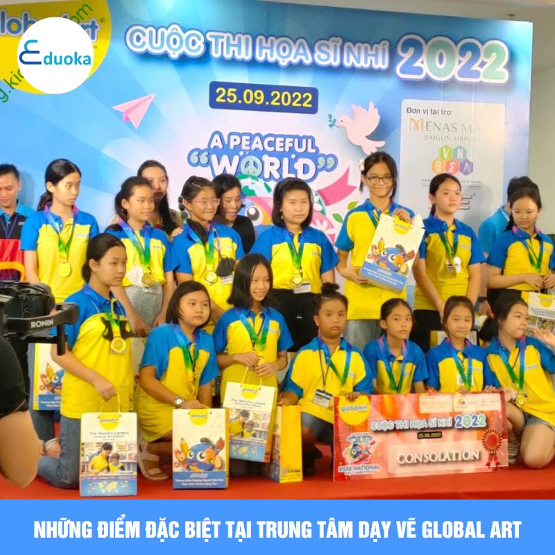 Những điểm đặc biệt tại trung tâm dạy vẽ Global Art