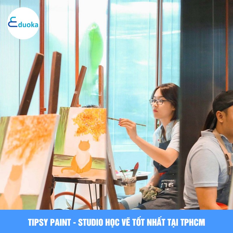 Tipsy Paint - Studio học vẽ tốt nhất tại TPHCM
