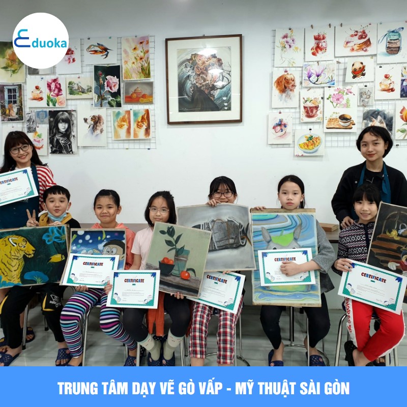Trung tâm dạy vẽ Gò Vấp - Mỹ Thuật Sài Gòn