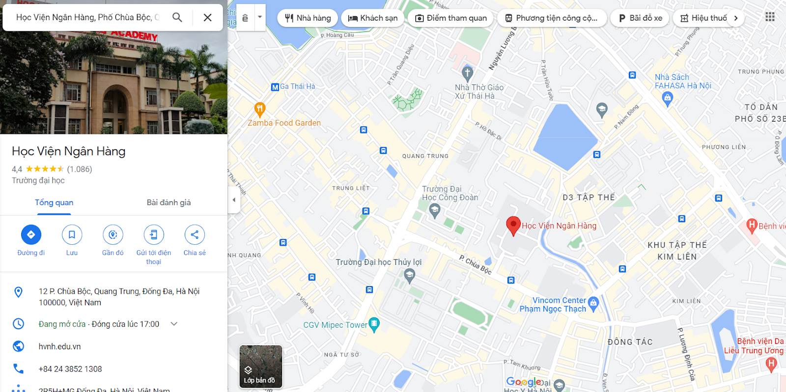 Học viện Ngân hàng