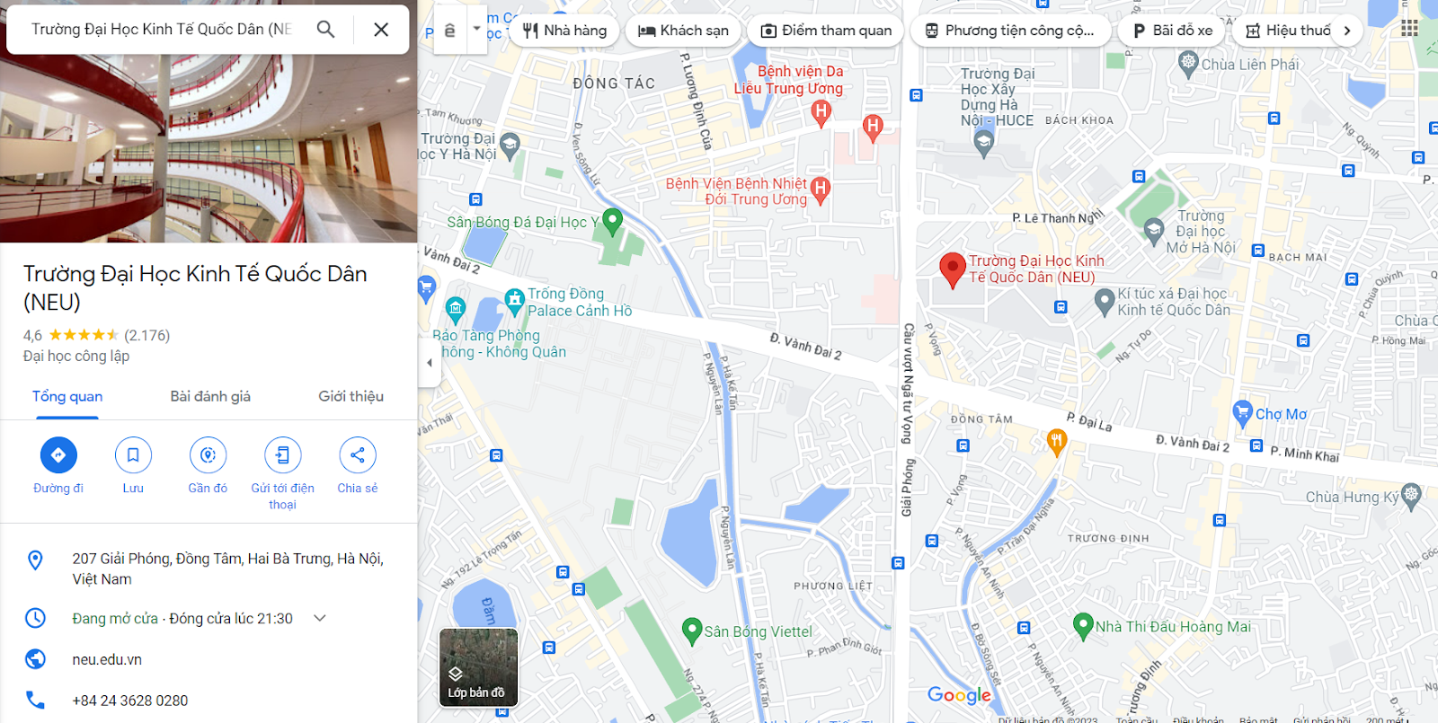 Trường Đại học Kinh tế Quốc dân (NEU)