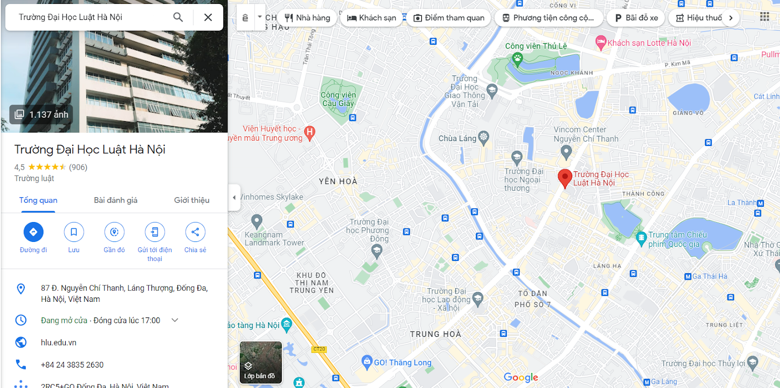 Trường Đại học Luật Hà Nội