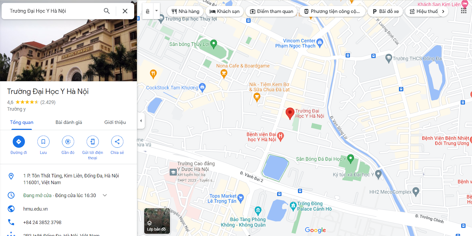 Trường Đại học Y Hà Nội