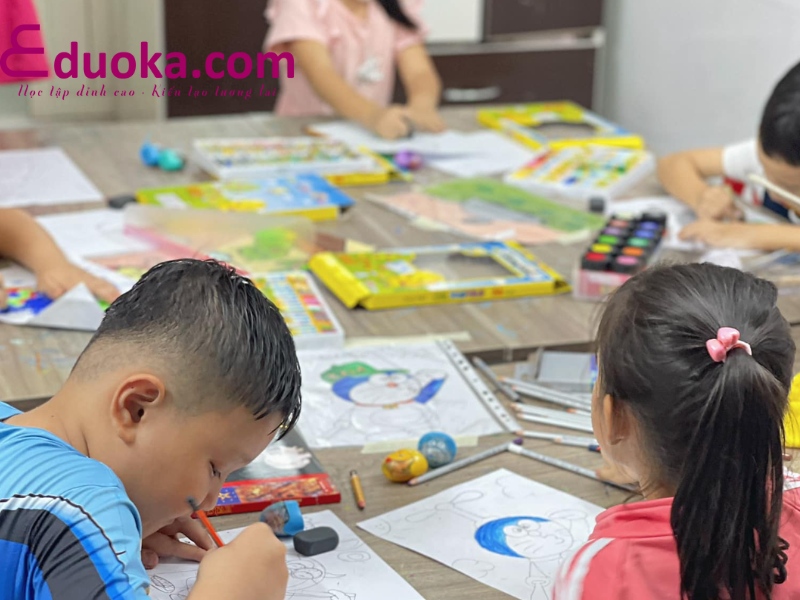 Lớp dạy vẽ thiếu nhi Kola Art- Trung tâm dạy vẽ quận 8