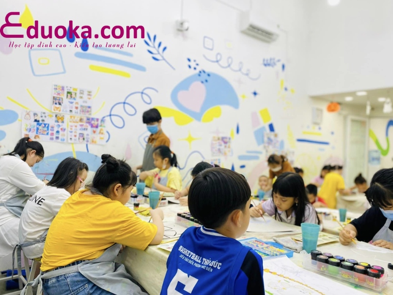 Lớp Vẽ Thiếu Nhi Art Smile- Trung tâm dạy vẽ quận 8