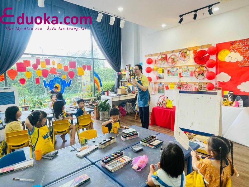 Trung tâm Vẽ Sáng tạo Wow Art- Trung tâm dạy vẽ quận 8