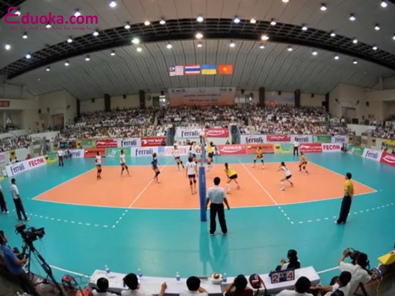 Sân bóng chuyền A75