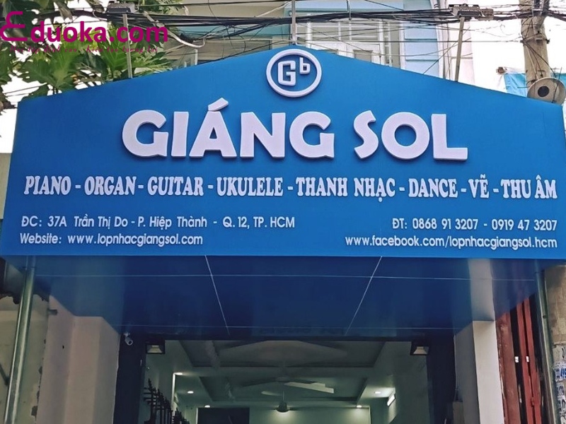 Lớp Nhạc Giáng Sol- Trung tâm dạy đàn quận 12   