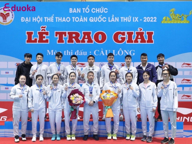 Các giải đấu lớn được liên đoàn cầu lông Việt Nam tổ chức trong năm