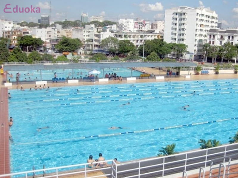 Các dịch vụ tại hồ bơi Kiến Thành