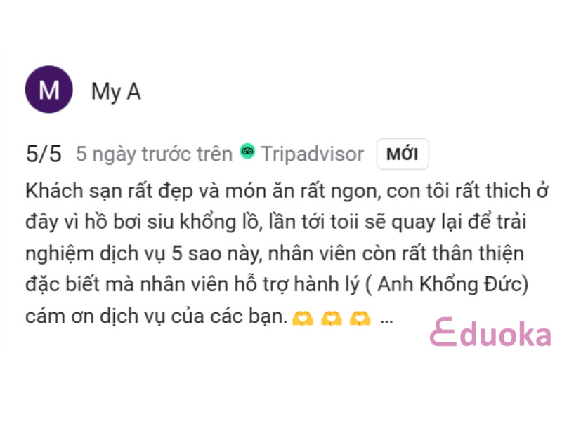 Đánh Giá Của Khách Hàng Về Hồ Bơi La Vela Saigon Hotel