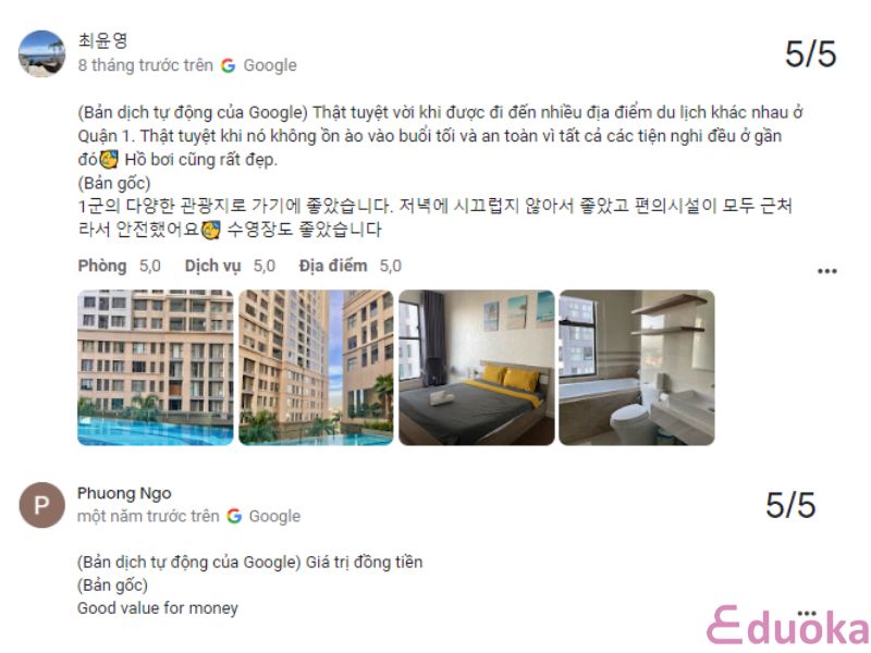 Đánh Giá Của Khách Hàng Về Bể Bơi Saigon Royal Apartments