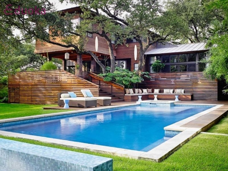 Đặc điểm chung của hồ bơi ngoài trời