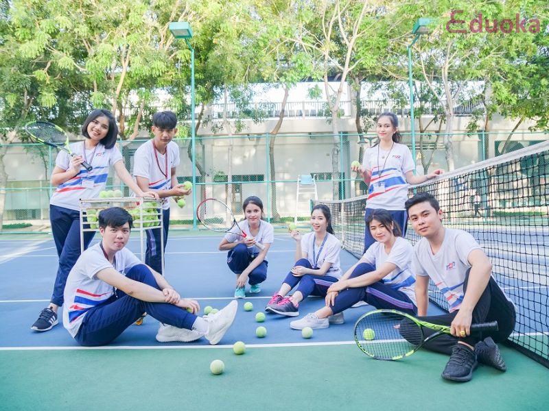 Tiện ích tại Sân Tennis Tôn Đức Thắng