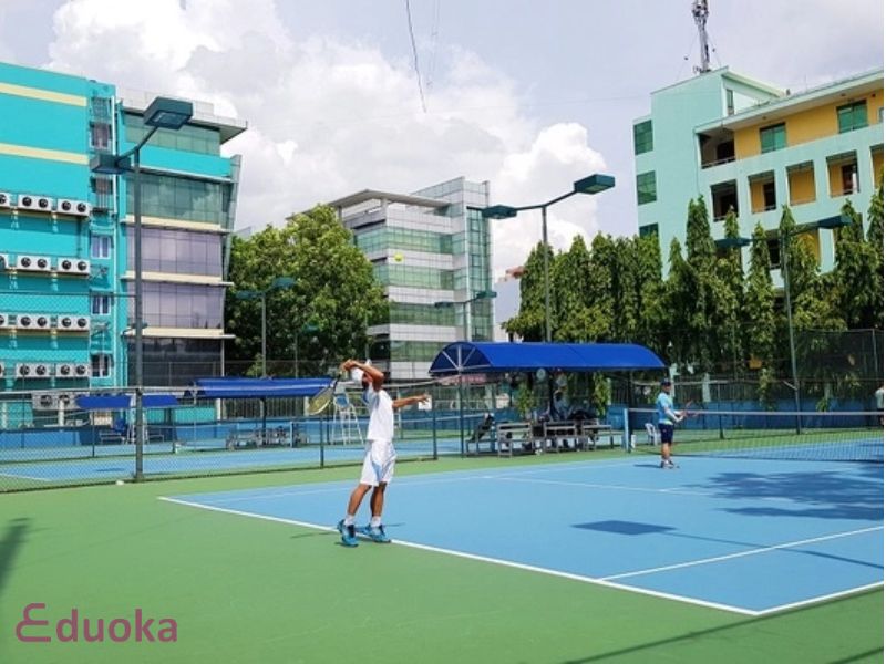 Các tiện ích đáng tận hưởng tại Sân Tennis Văn Thánh