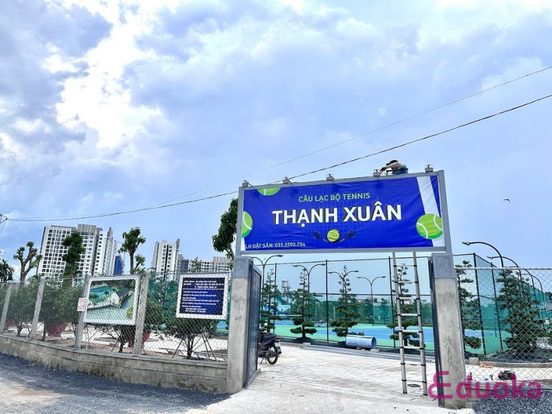 Dịch vụ tại Sân Tennis Thạnh Xuân Quận 12