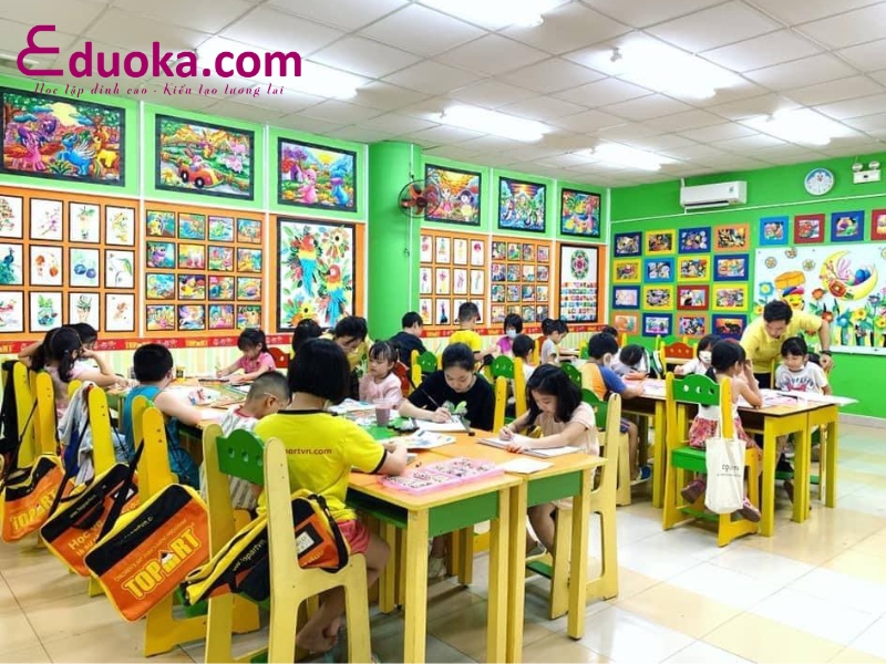Trung Tâm Đào Tạo Mỹ Thuật Thiếu Nhi TopArt 