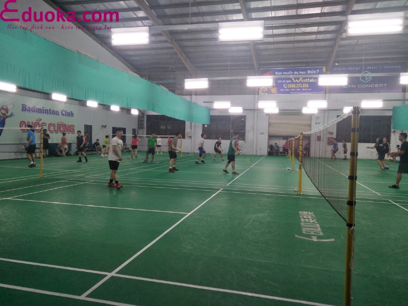 Sân cầu lông Quốc Cường