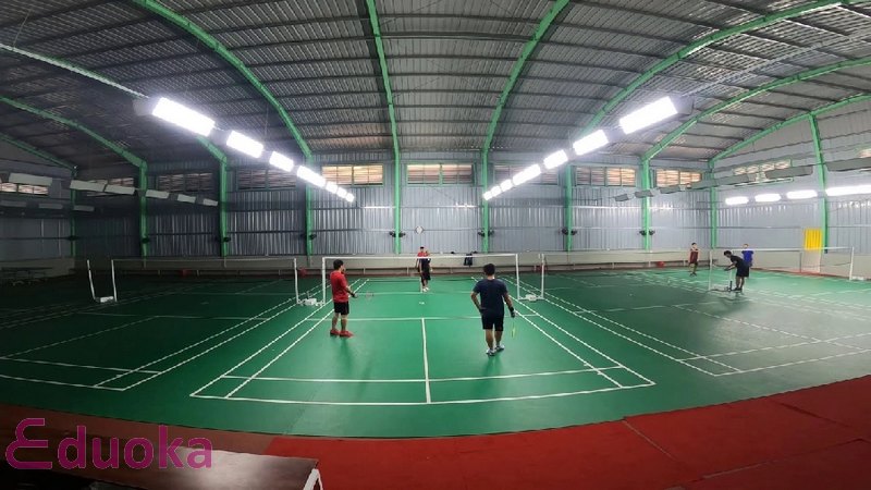 Sân cầu lông quận Tân phú