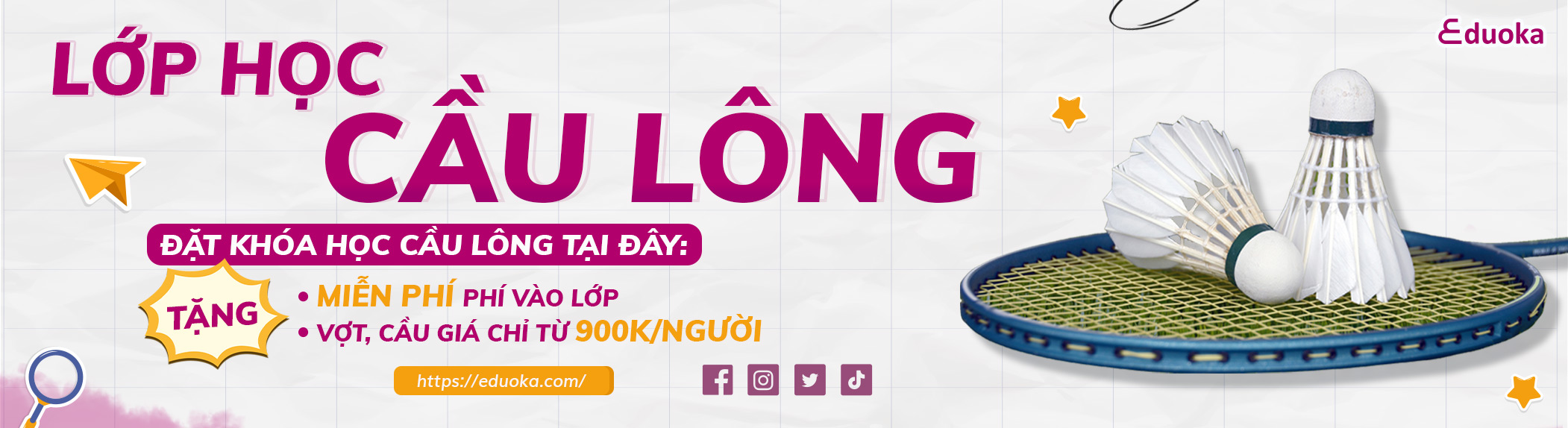 Lớp học cầu lông