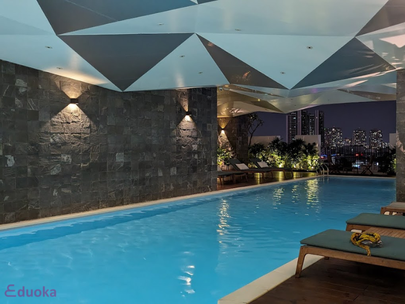Giới thiệu Bể Bơi Amanaki Thao Dien Hotel