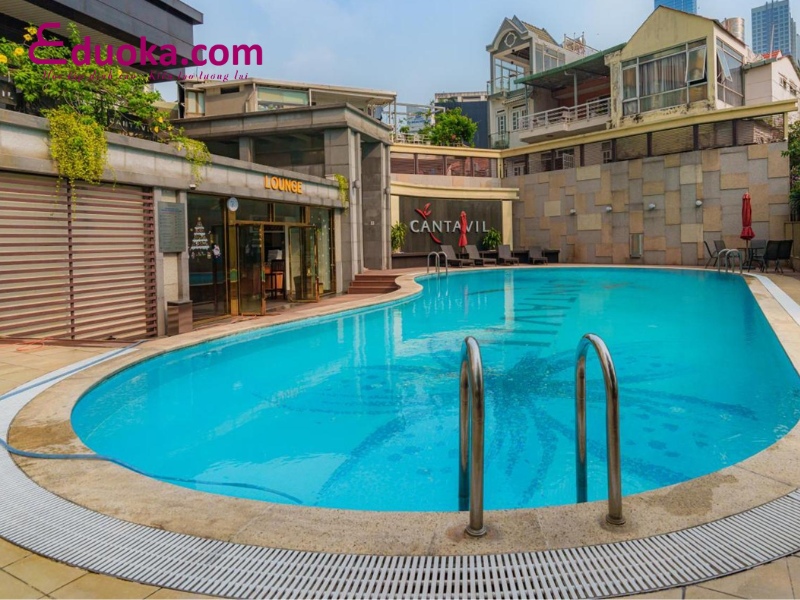 Hồ bơi Cantavil quận 2 sạch đẹp