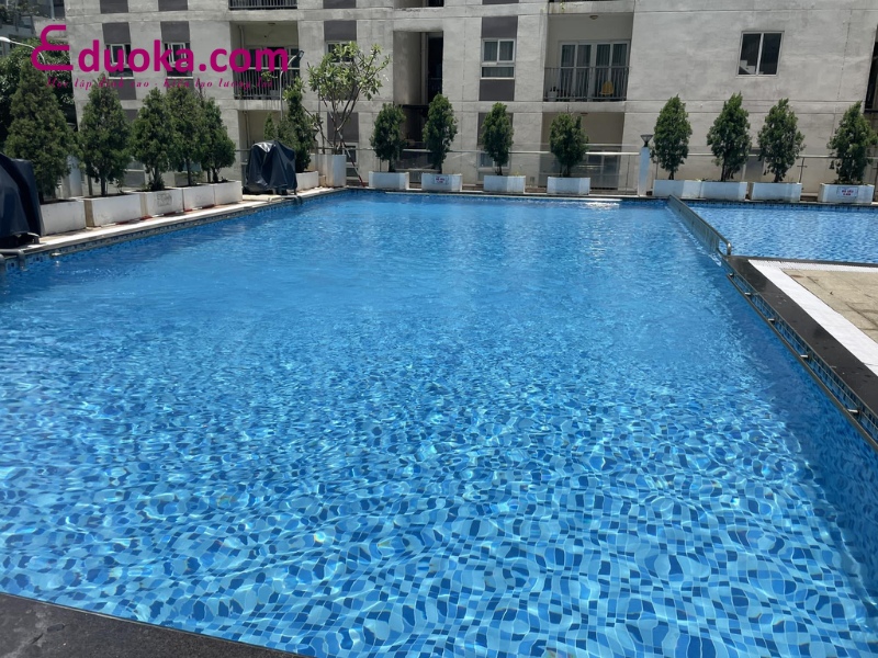 Hồ bơi chung cư Bộ Công An quận 2