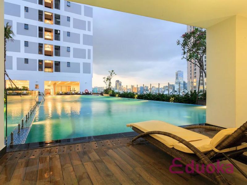 Tổng Quan Về Hồ Bơi Blue Apartment Saigon