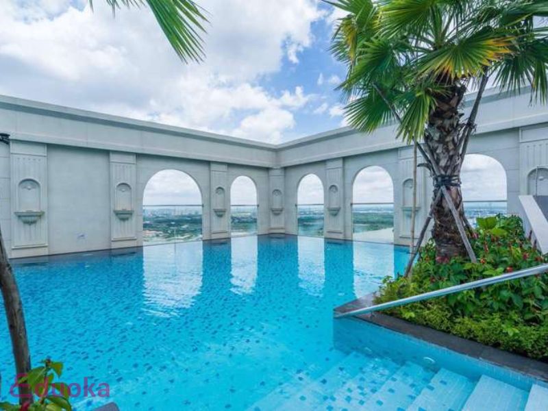 Tiện Ích Hoàn Hảo Tại Hồ Bơi Chung Cư Icon 56 Building