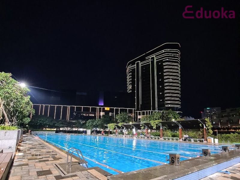 Tiện ích dịch vụ tại hồ bơi Sala