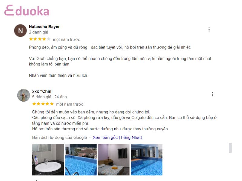 Đánh Giá Của Khách Hàng Về Hồ Bơi LyLy's House