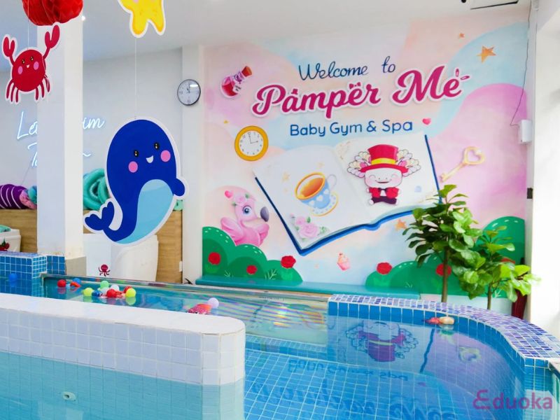 Dịch vụ bơi thủy liệu cho bé Pamper Me