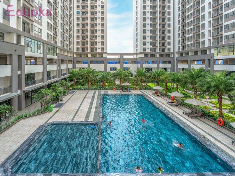 Một số dịch vụ tại Hồ bơi Boulevard