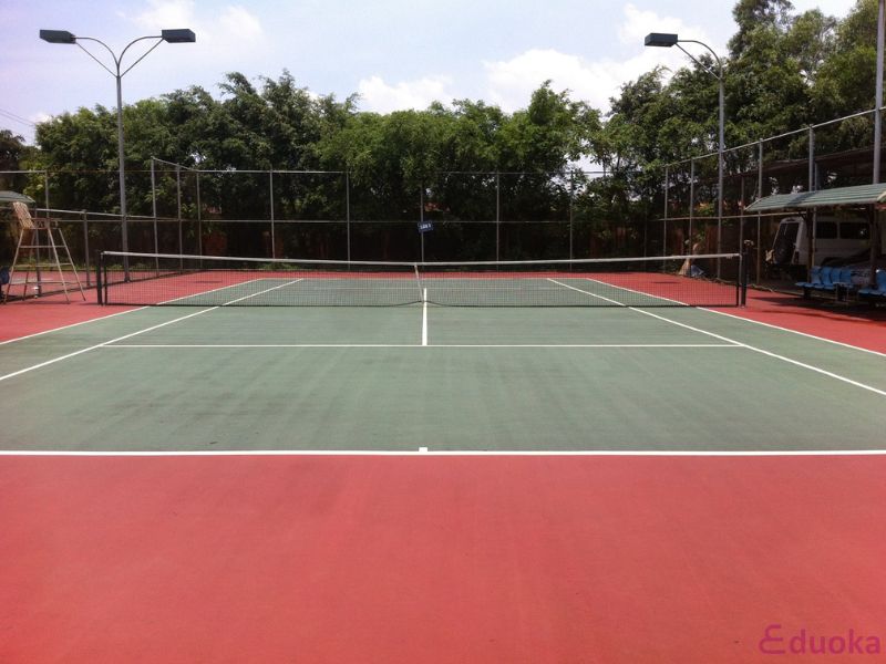Sơ lược về sân tennis Quân Y 2