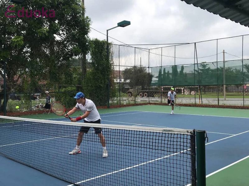 Giới thiệu chung về sân tennis Mega Ruby Khang Điền
