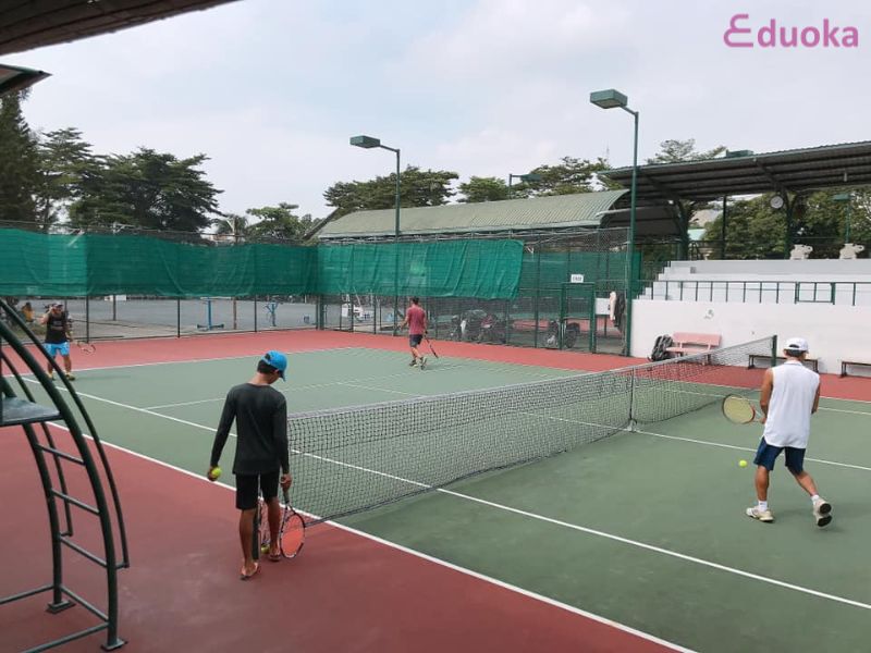 Giới thiệu chung về sân tennis TT TDTT Quận 9