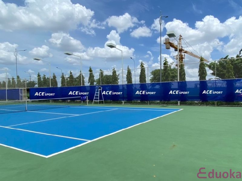 Tiện ích tại sân tennis ACE Sport - Vạn Phúc City