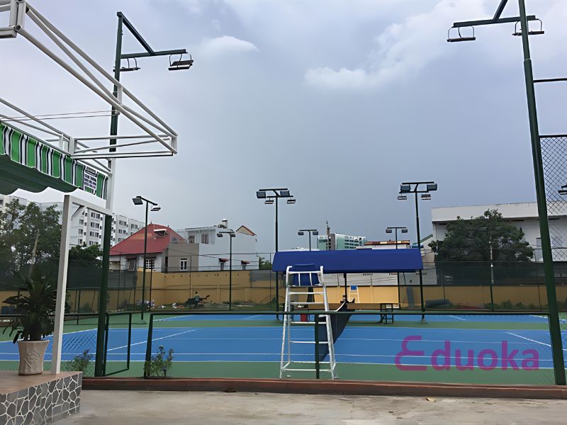 Đặc điểm nổi bật tại Sân Tennis ĐH Ngân Hàng TPHCM 