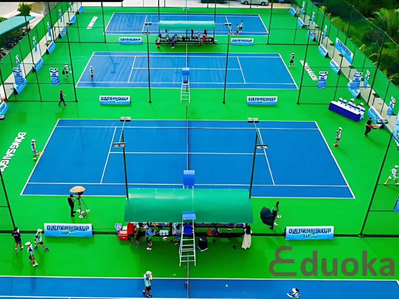 Những tiện ích dịch vụ tại sân tennis Đông Sài Gòn