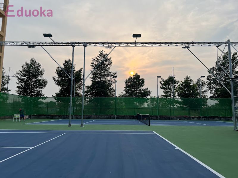 Tổng quan về sân tennis khu trung tâm hành chính huyện Bình Chánh